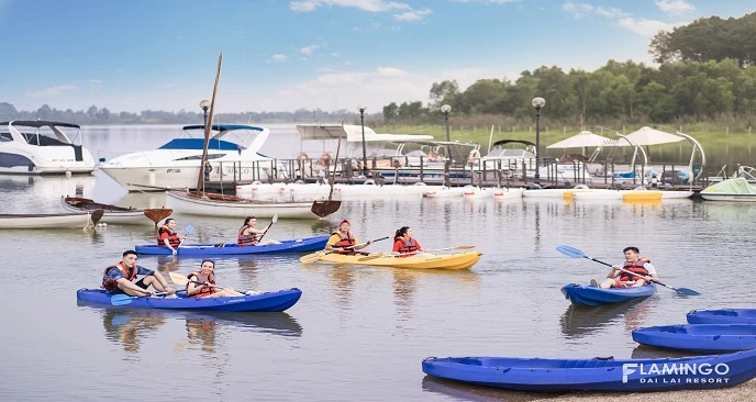 VUI CHƠI TRONG NGÀY FLAMINGO ĐẠI LẢI RESORT