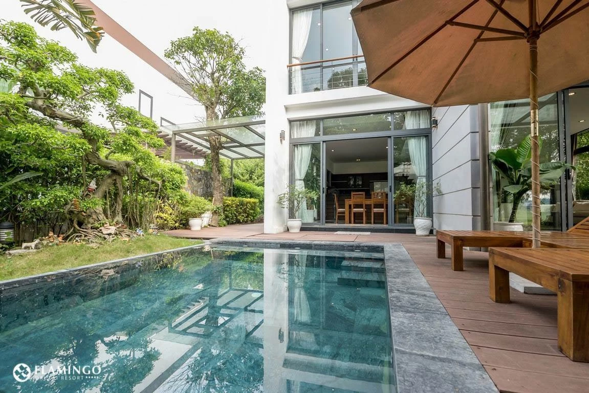 VILLA 04 PHÒNG NGỦ FLAMINGO ĐẠI LẢI RESORT, GIÁ RẺ, TIỆN NGHI, PHÙ HỢP ĐOÀN 12 KHÁCH (FLM055)